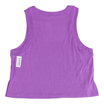 Purple Solid Active Tank