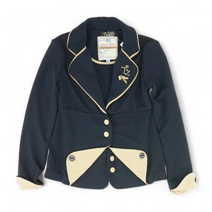 Navy Solid Blazer