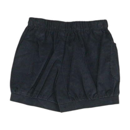 Navy Solid Shorts