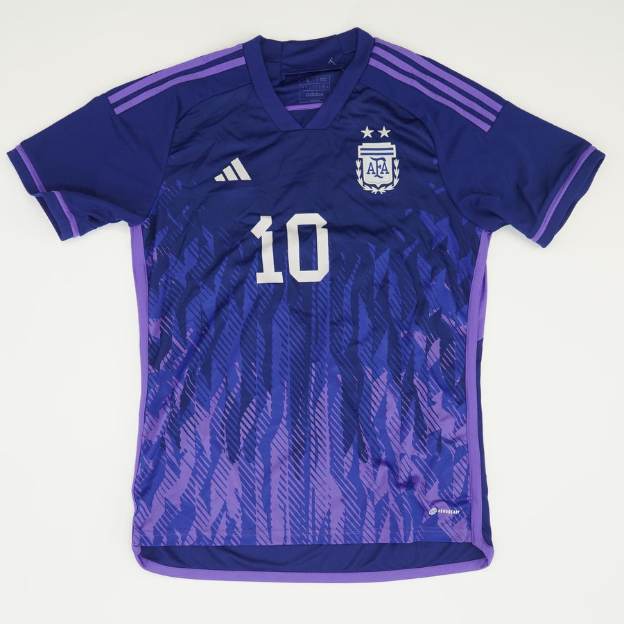 : adidas Men's AFA Argentina Away Jersey (Small) Black/Clear  Blue/White : Clothing, Shoes & Jewelry