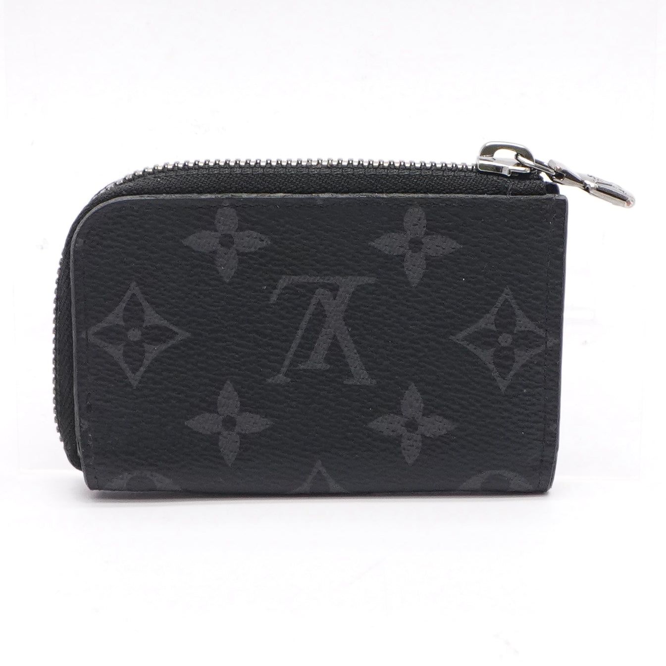 Louis Vuitton - Authenticated Coin Card Holder Small Bag - Leather Grey for Men, Very Good Condition