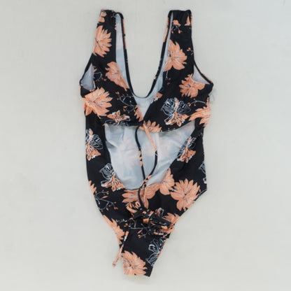 Navy Floral One-Piece