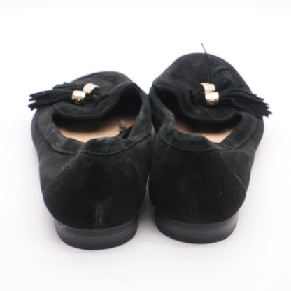 Black Margott Tassel Loafers