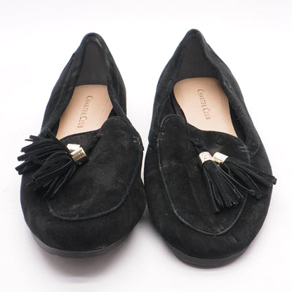 Black Margott Tassel Loafers