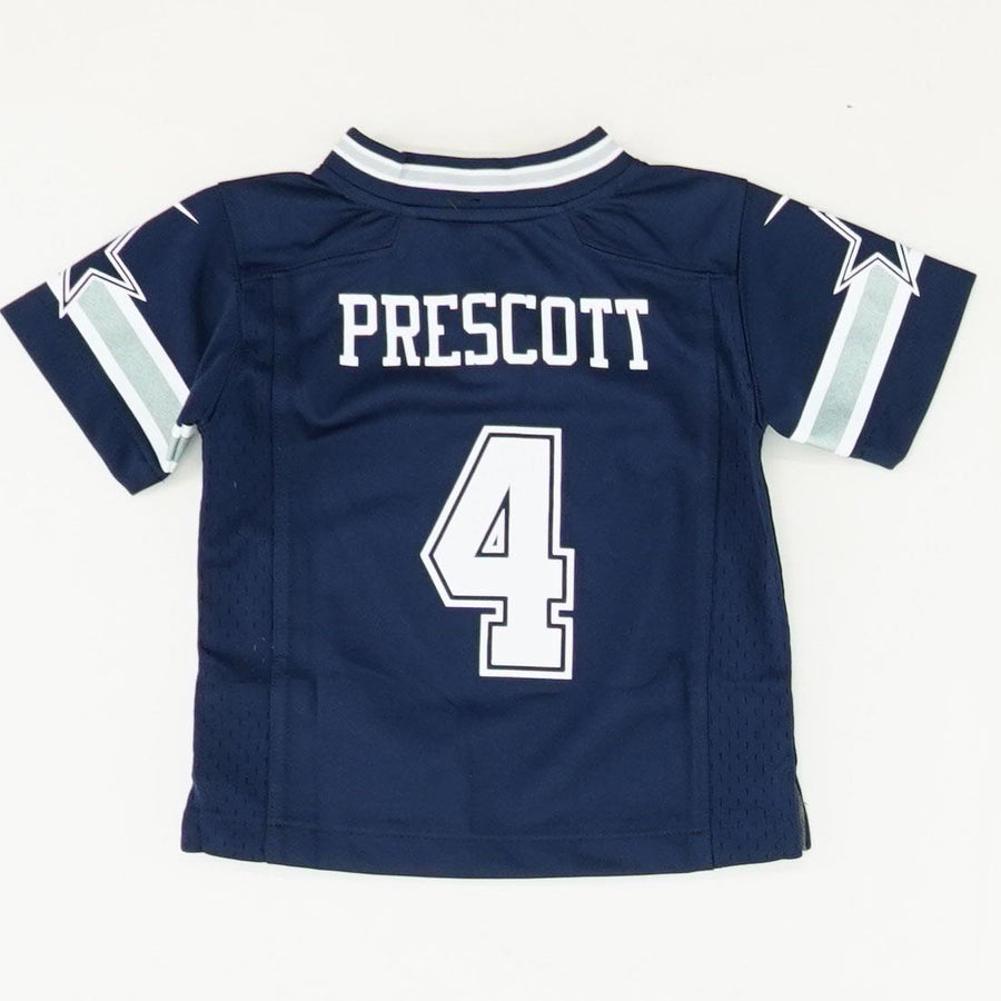 NFL Dallas Cowboys Boys' Short Sleeve Prescott Jersey - XS