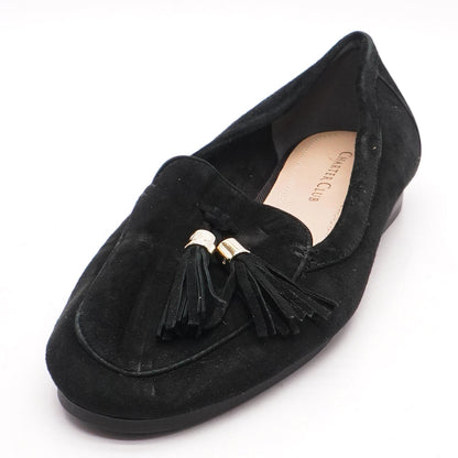 Black Margott Tassel Loafers