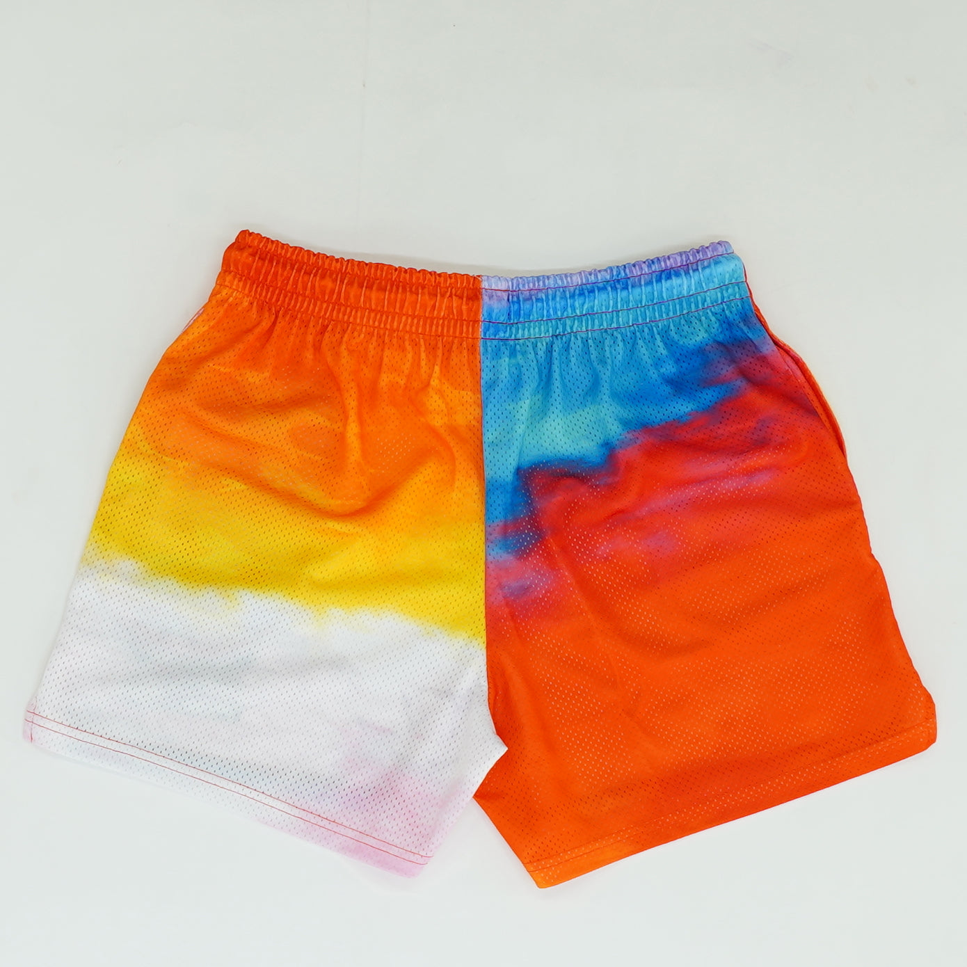 Multi Color Mesh Tie-Dye Basketball Shorts – Unclaimed Baggage