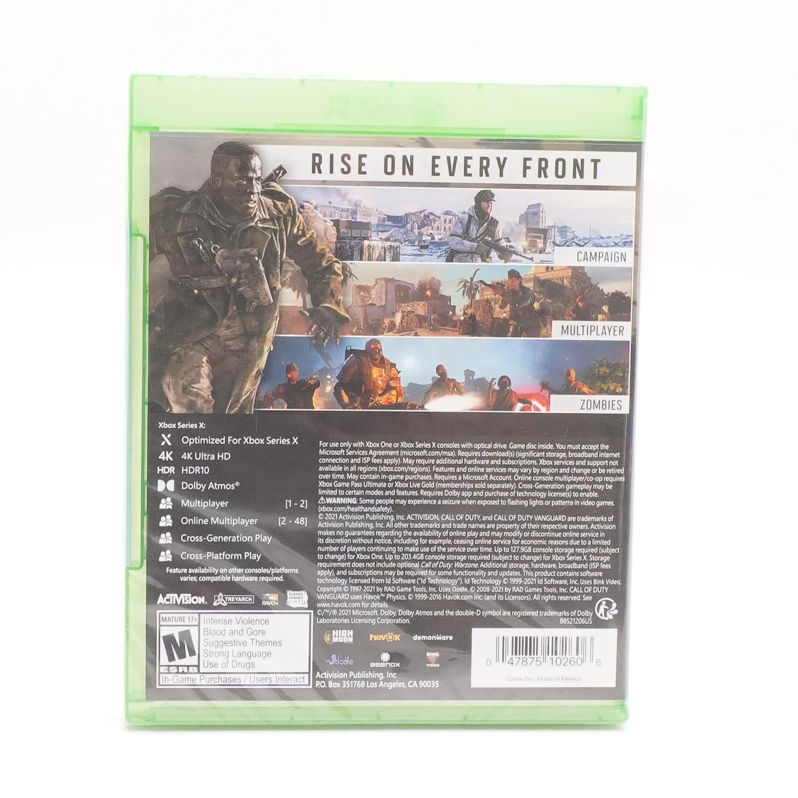  Call of Duty: Vanguard - Xbox One : Activision Inc