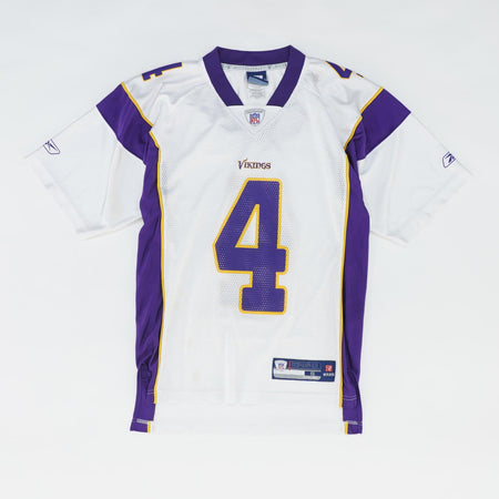 Brett Favre Minnesota Vikings Jersey Mens XL Purple NFL Reebok #4 in 2023