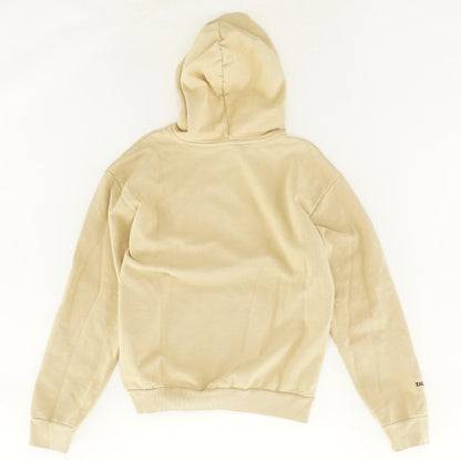 Tan Solid Hoodie Pullover