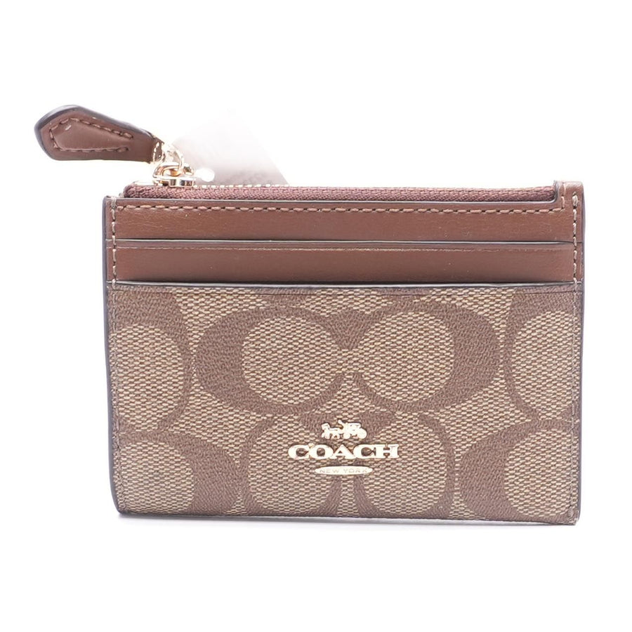 Coach SLIM CARD CASE - Wallet - ine/bordeaux 